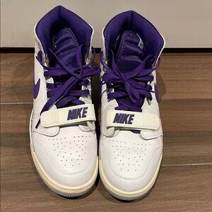 Nike Air Jordan Legacy 312’s Men's High top Sneakers - Lakers
